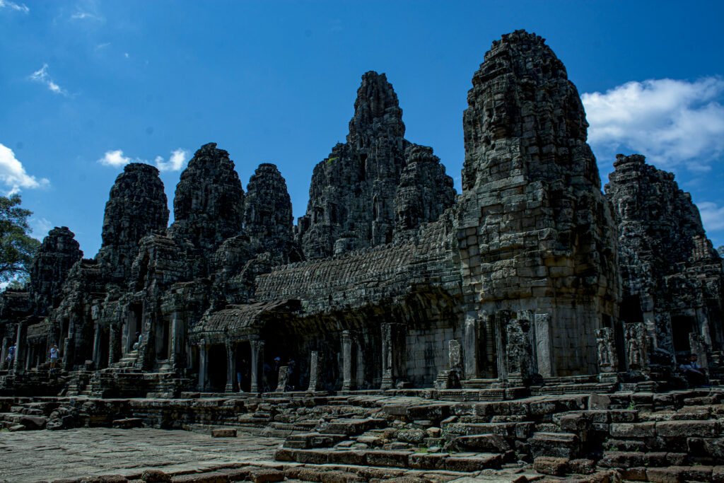 Why Some Bayon Faces Have Closed Eyes (The Spiritual Meaning)